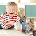 thumbnail image 4 of Milaget Electronic Animal Pet Toy Motion Interactive Toys Cat Stuffed Toy Yellow, 4 of 8