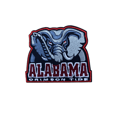 University of Alabama Crimson Tide Football Embroidered Iron On Patch