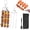 2Set, variant on 2026 New 3-Way Grill Skewers, Stainless Steel Grill Skewers with Push Slider Bar, Reusable Metal Skewer for Meat, Chicken, Sausages, Veggies, Shrimp