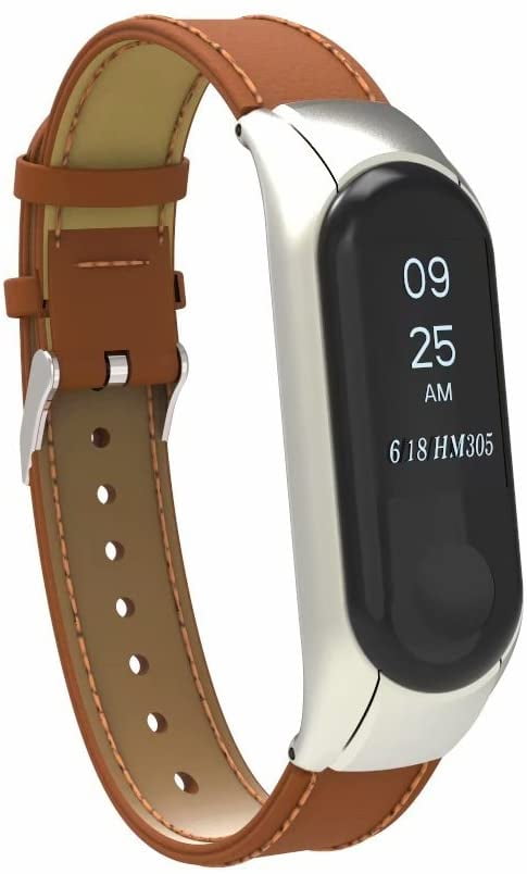 mi band 3 leather strap