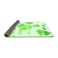 thumbnail image 2 of Ahgly Company Indoor Rectangle Abstract Green Modern Area Rugs, 7' x 10', 2 of 4