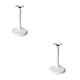 thumbnail image 3 of Tholdsy Soporte de metal ajustable, resistente y duradero, de acero inoxidable, para anillo de PVC, para exhibir muñecas u osos, negro 20 negro veinte 2Conjunto, 3 of 6