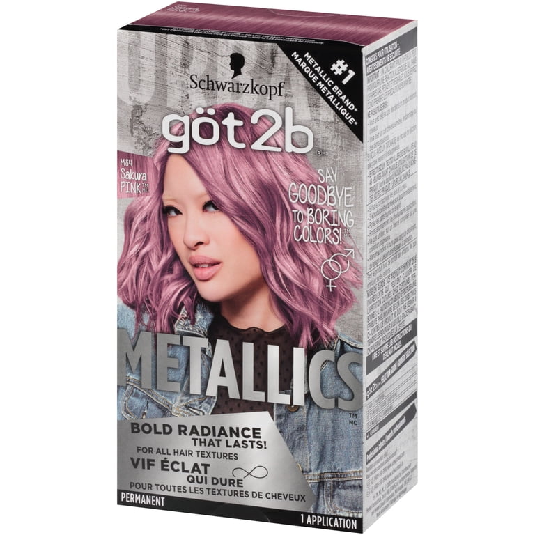 ソウル・メディア ファンキー・スタッフ ＜未開封 LP＞クリアピンク・カラー Schwarzkopf Got2b Metallics Permanent Hair Dye Coloring, M84
