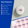 thumbnail image 3 of Avery TrueBlock Square Scalloped Labels, 1-5/8" x 1-5/8", 200ct, 3 of 8