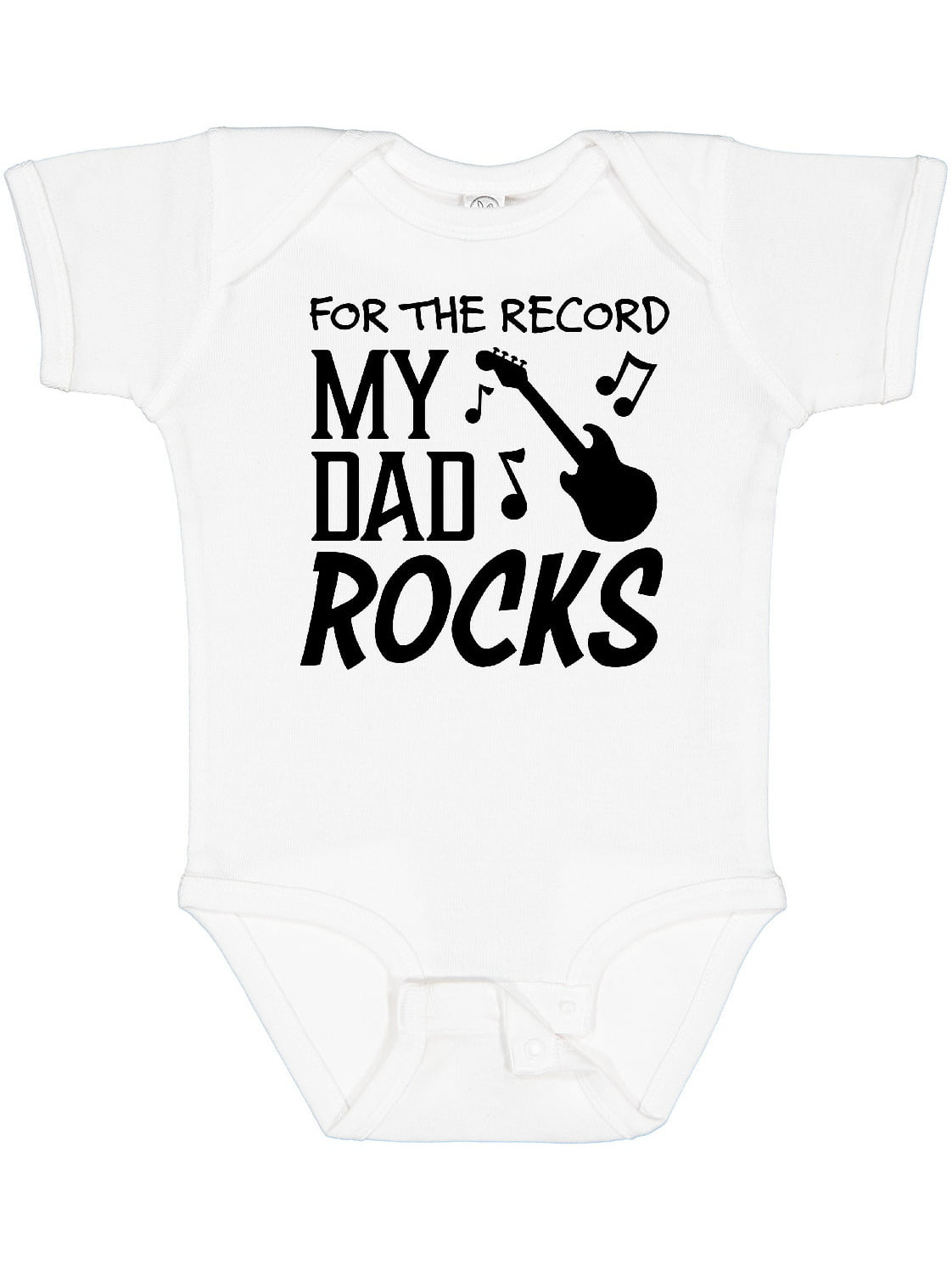 100 % Cotton Baby Grows Plain Baby Grow-Printed-My Dad Rocks Guitar n Stars 