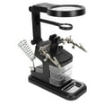 thumbnail image 2 of Soldering Repairing Magnifier,Desktop LED Hands Free LED Hands Free Magnifier Magnifying Glasswith Light Precision Engineered, 2 of 14