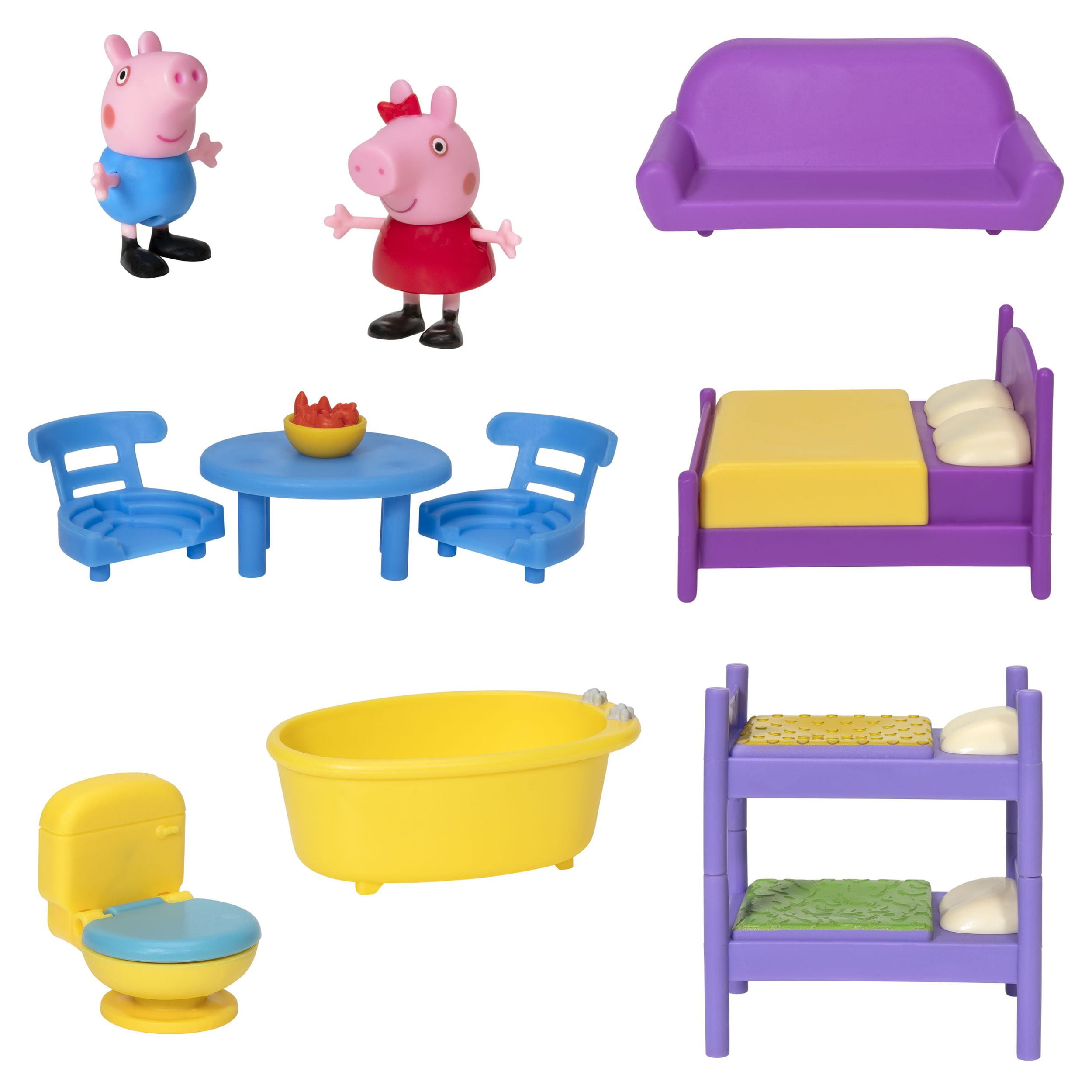 PEPPA PIG Peppa's Grandparents House Play Set Toy RARE! Ages 3+