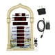 thumbnail image 1 of Azan Reloj Para El Hogar Oficina Mezquita Reloj De Oración LCD Despertador Reloj Digital Oro, 1 of 9
