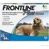 FRONTLINE Plus Flea and Tick Treatment for Dogs (Medium Dog, 23-44 Pounds, 6 Doses)