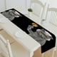 thumbnail image 1 of Camino de mesa ABPHQTO Cat Candy Lollipop Sorpresa Negro Mantel individual 40x180 cm, 1 of 1