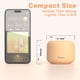thumbnail image 2 of Bobtot Altavoz Bluetooth Portátil Altavoz Bluetooth Impermeable Mini Altavoz para Exteriores 20 Horas de Reproducción Micrófono Integrado Gran Opción de Regalo (Naranja), 2 of 9