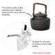 thumbnail image 5 of COOLCAMP Outdoor Kettle 304 Filtro de goteo de mano con boquilla de acero inoxidable COOL CAMP Caño de la tetera, 5 of 7