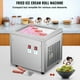 thumbnail image 2 of VEVOR Máquina comercial para hacer rollos de hielo, máquina de crema de yogur salteada de 220 W, máquina para hacer rollos de helado con bandeja cuadrada de 9,4 x 11 pulgadas, método de descongelación, 2 of 5