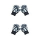 thumbnail image 4 of Qarigey 1 par de guantes para niños, exquisitas cubiertas para dedos artesanales de punto con patrón de camuflaje para usar al aire libre, Azul marino+Camuflaje 2Conjunto, 4 of 6