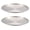 Style 1, variant on Eco-Friendly Dinner Dishes Stainless Steel Plates 2 Set Round Dinner Dishes Metal Plates Great for Picnic,Outdoor Camping Plate,Shatterproof