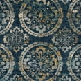 thumbnail image 6 of SAFAVIEH Evoke Easton Damask Medallion Area Rug, Navy/Cream, 4' x 6', 6 of 6