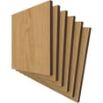 thumbnail image 2 of Ekena Millwork 7 3/4"W x 7 3/4"H x 3/8"T Wood Hobby Boards, Maple (6-Pack), 2 of 6