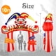 thumbnail image 3 of Arco inflable de payaso para Halloween, WBhome, 3 m, LED para exteriores, 3 of 8