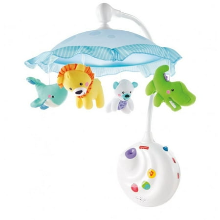 Fisher-Price 2-in-1 Projection Crib Mobile, Precious Planet