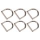 thumbnail image 5 of Anillos En D, Anillos En D De Metal Sin Rebabas Para Proyectos De Bricolaje Para Bolsos Ccdes Otros, 5 of 8