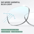 thumbnail image 4 of Gafas IBOANN de gran tamaño que bloquean la luz azul para mujer, 4 of 8