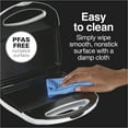 thumbnail image 5 of Proctor Silex Hot Sandwich Maker with Nonstick Surface, Compact and Easy to Store, White, 5 of 9