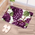 thumbnail image 5 of Grape Indoor Carpet Kitchen Rug Office Mat - Polyester Non-Slip Machine Washable, 5 of 6