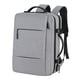 thumbnail image 4 of Compartimentos para mochila para computadora portátil Mochila de negocios para hombres para trabajo Viajes Fin de semana Gris claro, 4 of 8