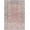 Pink, Coral, Tan / Dormont, variant on Hauteloom Dormont Hallway, Kitchen Machine Washable Runner Rug - Traditional - Pink, Coral, Tan - 2'7" x 7'3"