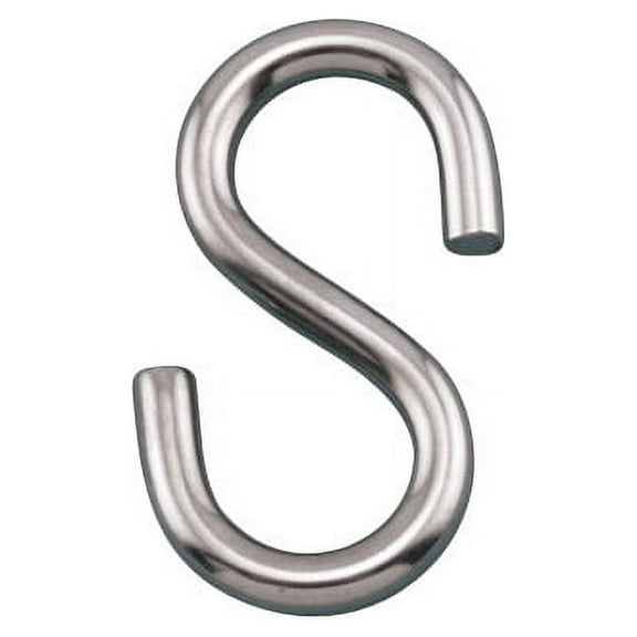 316 STAINLESS STEEL "S" HOOK 3/16" (S0178-0005)