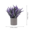 thumbnail image 2 of Adorno floral de plástico con flores artificiales para bonsái, 2 of 6