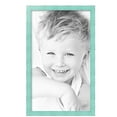 thumbnail image 2 of ArtToFrames 19x32 inch Eggshell Blue Picture Frame, Blue Wood Poster Frame (4599), 2 of 8