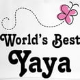 thumbnail image 2 of CafePress - Yaya Gift Worlds Best - Adjustable 100% Brushed Unisex Casual Cotton Baseball Cap, Beige, 1, 2 of 2