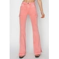 thumbnail image 5 of Risen High Rise Side Slit Cargo Bootcut Jeans, 5 of 7