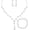 Style #B-SILVER 3PCS, variant on Elegant Necklace Earrings Bracelet Crystal Bridal Wedding Jewelry Sets for Brides Bridesmaid Prom Formal Costume Accessories for Women