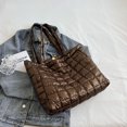 thumbnail image 4 of Bolso De Hombro Bolso de embrague de moda de hombro acolchado de nailon Acolchado de algodón para damas y niñas, 4 of 9