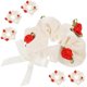 thumbnail image 1 of Retro Flower Hair Ties Decorative Hair Scrunchies For Hair Accessories 3.9X3.1X1.2In Durable Material 6Pcs, 1 of 5