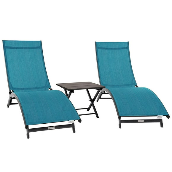 Ensemble de 3 pièces Vivere Coral Springs - Bleu Hawaii