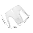 thumbnail image 2 of HONITANO Bath Footstool Shower Stool Stackable For Bathroom Use 1Set, 2 of 8