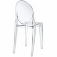 thumbnail image 5 of Nicer Furniture Ghost Clear Side Chair, 5 of 5