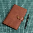 thumbnail image 3 of Elegante Agenda Espiral Para Hombre A6 Piel Cafe Recargable, 3 of 7