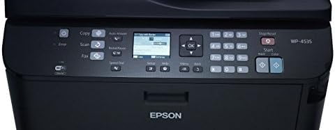 Epson WorkForce Pro WP-4530 Wireless All-in-One Color Inkjet Printer – Copier, Scanner, Fax with Wi-Fi, Model C11CB33201