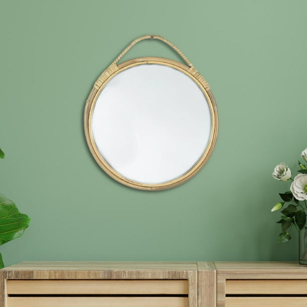 Kate and Laurel Hutton Miroir Mural Rectangulaire en Bois Moderne, 20 x 30, Gris, Grand Miroir Décoratif Robuste de Style Ferme pour Mur