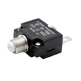 thumbnail image 1 of Paquete de 3-6 interruptores automáticos con botón pulsador de 12 V-24 V para 2 terminales rápidos 4 piezas Sunnimix Disyuntor reiniciable para automóvil, 1 of 8
