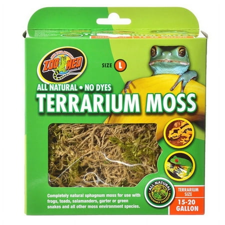 Zoo Med All Natural Terrarium Moss [shelters, Reptile Supplies] Large - 1 count