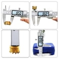 thumbnail image 3 of Calibrador Vernier LCD de 0,1mm, micrómetro de acero inoxidable, regla de medición de profundidad, calibre doméstico reajustable deslizante con llave sin tornillo Noticed TO000936-01B, 3 of 7