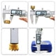 thumbnail image 3 of Calibrador Vernier LCD de 0,1mm, micrómetro de acero inoxidable, regla de medición de profundidad, calibre doméstico reajustable deslizante con llave sin tornillo Advancent TO000936-01B, 3 of 7