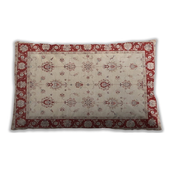 Ahgly Company Outdoor Rectangular Traditional Lumbar Throw Pillow, 13 inch by 19 inch