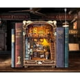 thumbnail image 4 of Kit de casa de muñecas STRUCWOOD para libros, cuaderno Caramel Dreams con LED, 4 of 9