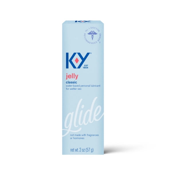 KY Personal Water Based Lubricant Jelly, 2 oz